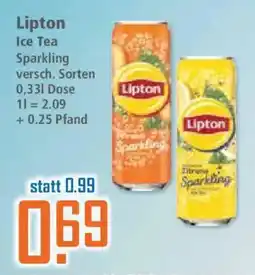 Klaas und Kock Lipton Ice Tea Sparkling Angebot