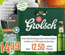 Klaas und Kock Grolsch Premium Pilsner Beer Angebot