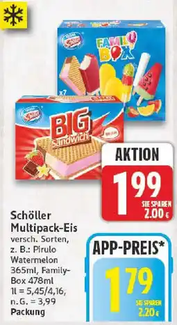 NP Discount Schöller Multipack-Eis Angebot