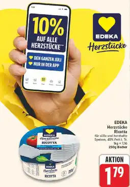 NP Discount EDEKA Herzstücke Ricotta Angebot