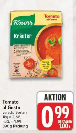 NP Discount Knorr Tomato al Gusto Kräuter Angebot