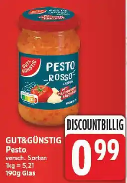 NP Discount GUT&GÜNSTIG Pesto Angebot