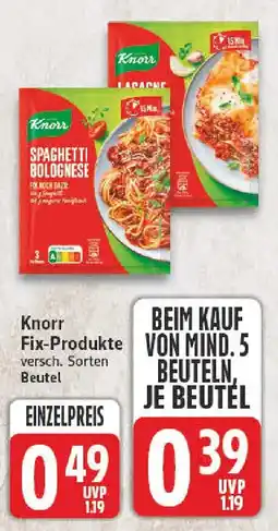 NP Discount Knorr SPAGHETTI BOLOGNESE Angebot