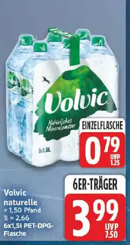 NP Discount Volvic Naturliches Mineralwasser Angebot