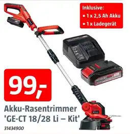 Bauhaus Akku-Rasentrimmer 'GE-CT 18/28 Li – Kit' Angebot