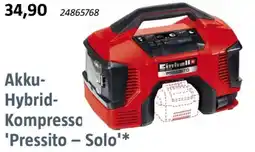 Bauhaus Einhell Akku-Hybrid-Kompressora 'Pressito – Solo' Angebot