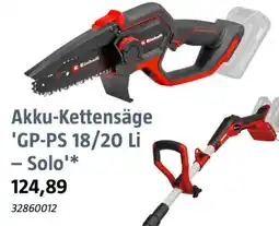 Bauhaus Einhell Akku-Kettensäge 'GP-PS 18/20 Li – Solo' Angebot
