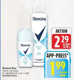 NP Discount Rexona Deo Angebot