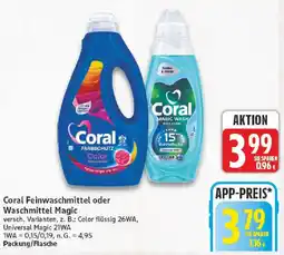 NP Discount Coral Feinwaschmittel Angebot
