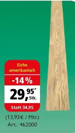 Holz Possling Furnierblatt - Eiche amerikanisch Angebot