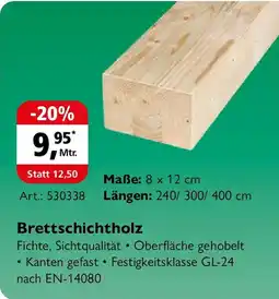 Holz Possling Brettschichtholz Angebot