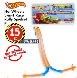TEDi Hot Wheels 3-in-1 Race Rally Spielset Angebot