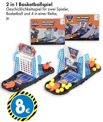 TEDi 2 in 1 Basketballspiel Angebot