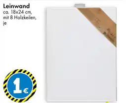 TEDi Leinwand Angebot