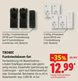 Lidl TRONIC Funksteckdosen-Set Angebot
