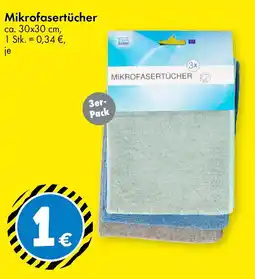 TEDi Mikrofasertücher Angebot