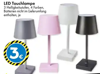 TEDi LED Touchlampe Angebot