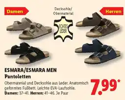 Lidl ESMARA/ESMARA MEN Pantoletten Angebot