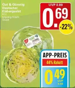 WEZ Deutscher Eisbergsalat Angebot
