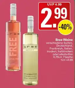 WEZ Bree Weine Angebot