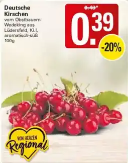 WEZ Deutsche Kirschen vom Obstbauern Wedeking Angebot