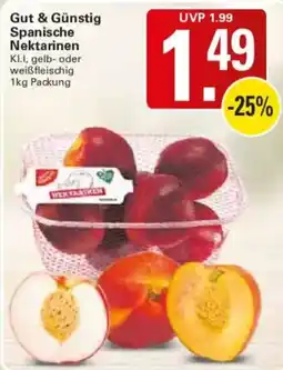 WEZ Gut & Günstig Spanische Nektarinen Angebot
