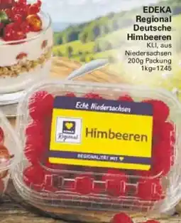 WEZ EDEKA Regional Deutsche Himbeeren Angebot