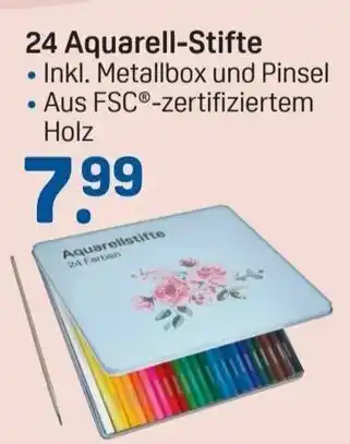 Rossmann 24 Aquarell Stifte Angebot