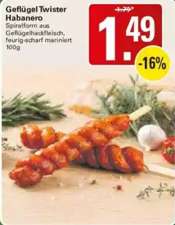 WEZ Geflügel Twister Habanero Angebot