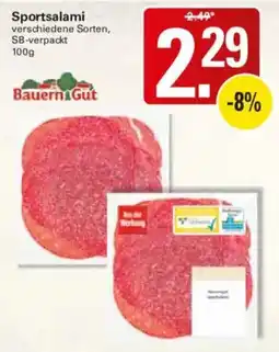 WEZ Sportsalami BauernGut Angebot