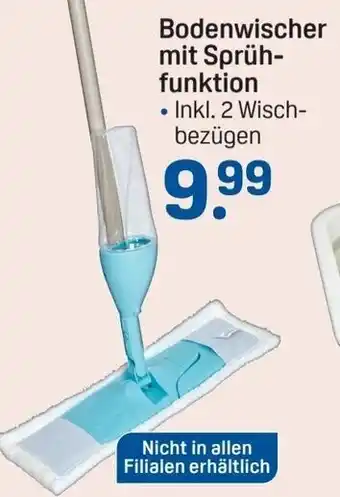 Rossmann Bodenwischer mit Sprühfunktion Angebot