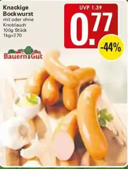 WEZ Knackige Bockwurst BauernGut Angebot