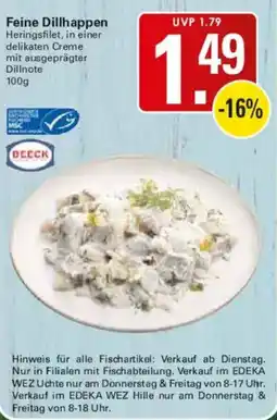 WEZ Feine Dillhappen BEECK Angebot