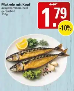 WEZ Makrele mit Kopf Angebot