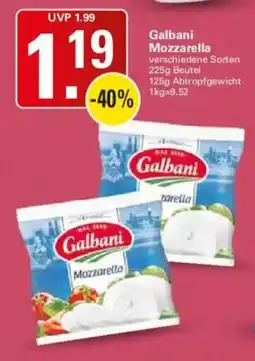 WEZ Galbani Mozzarella Angebot