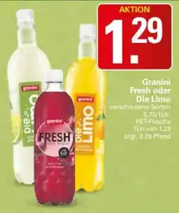 WEZ Granini Fresh oder Die Limo Angebot