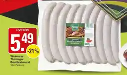 WEZ Weimarer Thüringer Rostbratwurst Angebot