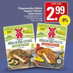 WEZ Rügenwalder Mühle Vegane Fleischalternativen Angebot