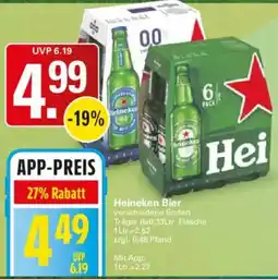 WEZ Heineken Bier Angebot
