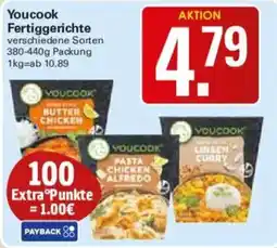 WEZ Youcook Fertiggerichte Angebot