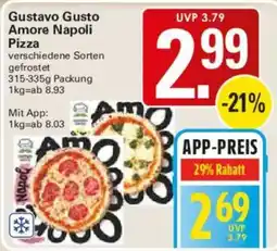 WEZ Gustavo Gusto Amore Napoli Pizza Angebot
