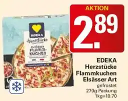 WEZ EDEKA Herzstücke Flammkuchen Angebot