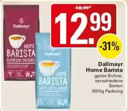 WEZ Dallmayr Home Barista Angebot