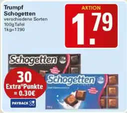WEZ Trumpf Schogetten Angebot