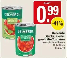 WEZ Delverde Tomaten Stückig Angebot