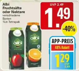 WEZ Albi Fruchtsäfte oder Nektare Angebot