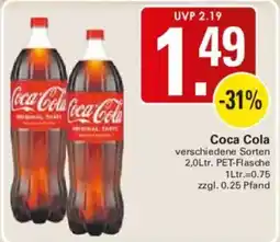 WEZ Coca Cola Angebot