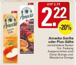 WEZ Amecke Sanfte Säfte Angebot