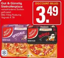 WEZ Gut & Günstig Steinofenpizza Angebot