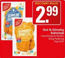 WEZ Gut & Güntig Schnitzel Angebot